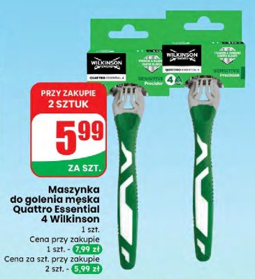 Maszynka do golenia męska Quattro Essential 4  promocja w Dino