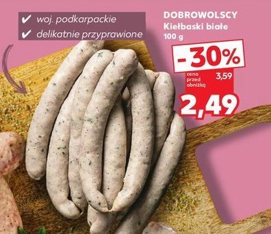Kie艂baski bia艂e Dobrowolscy promocja