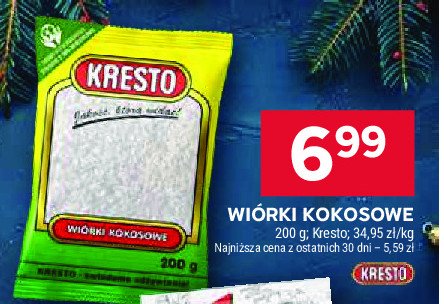 Wiórki kokosowe Kresto promocja