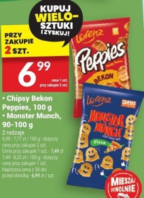 Chipsy Monster Munch 90-100g promocja w Twój Market