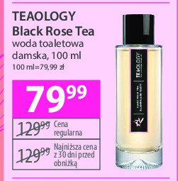 Woda toaletowa Teaology black rose promocja