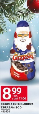 Figurka czekoladowa z drażami 90 g promocja w Selgros