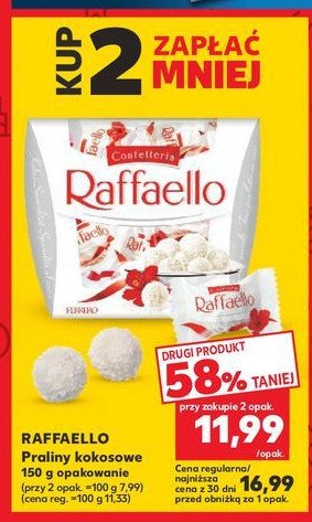 Bombonierka Raffaello promocja w Kaufland