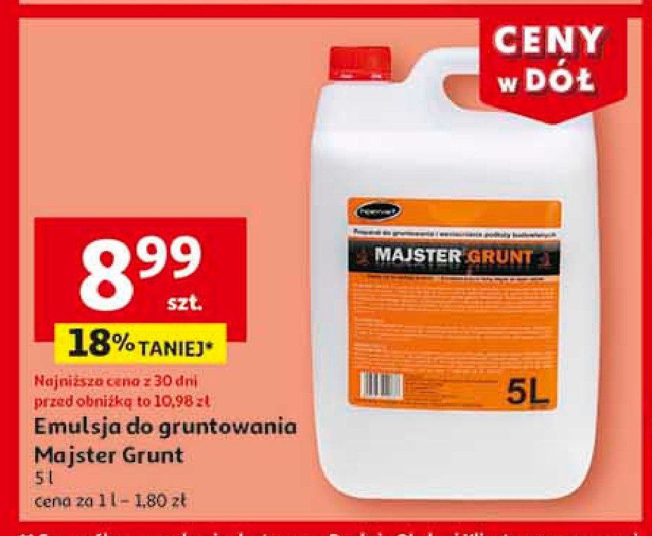 Majster grunt promocja w Auchan