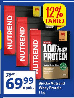 Białko cookies & cream NUTREND 100%WHEY PROTEIN promocja