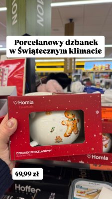 Dzbanek porcelanowy Cookie Boy  promocja w Biedronka