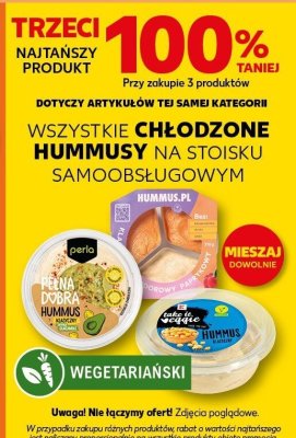 Hummusy chłodzone promocja w Kaufland