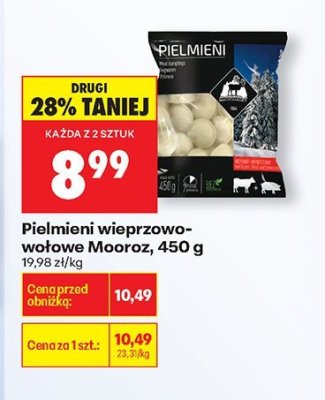 Pierogi Pielmieni wieprzowo-wołowe 450 g promocja w Biedronka