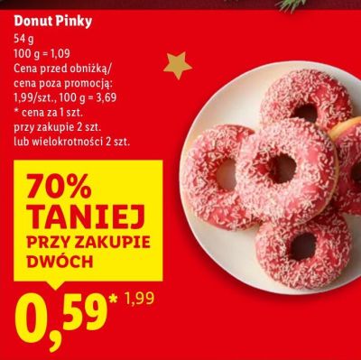 Donut Pinky promocja w Lidl
