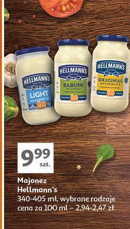 Majonez light Hellmann's promocja w Auchan