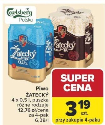 Piwo promocja w Carrefour