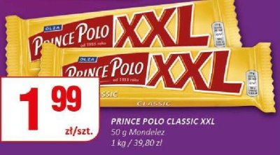Wafel Prince Polo Classic XXL promocja w Chorten