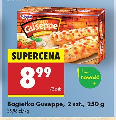 Zapiekanka ser-pomidor Dr. oetker guseppe promocja w Biedronka