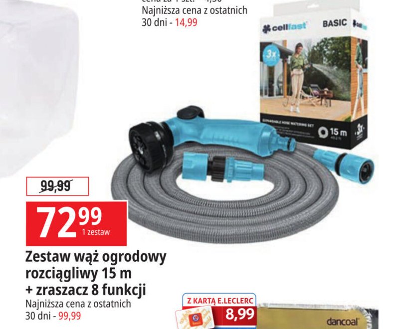 Wąż ogrodowy 1/2" 15 m Cellfast promocja