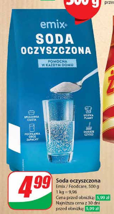 Soda oczyszczona Emix promocja