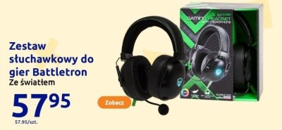 Zestaw słuchawkowy do gier  promocja w Action