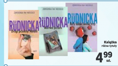 Olga rudnicka "by艂y sobie 艣winki trzy" promocja