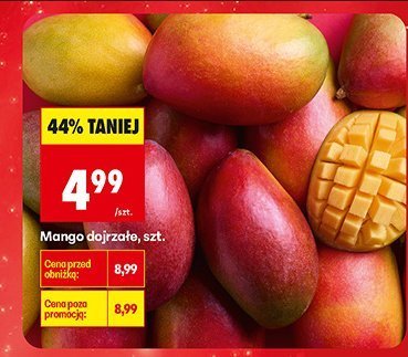 Mango dojrzałe, szt. promocja w Biedronka