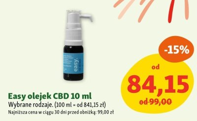 Olejek CBD Easy 10 ml promocja w MAXI ZOO