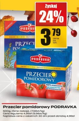 Przecier pomidorowy PODRAVKA promocja w Supeco