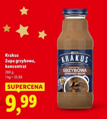 Zupa grzybowa koncentrat  promocja w Lidl