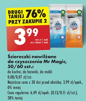 Ściereczki do łazienki Mr magic promocja