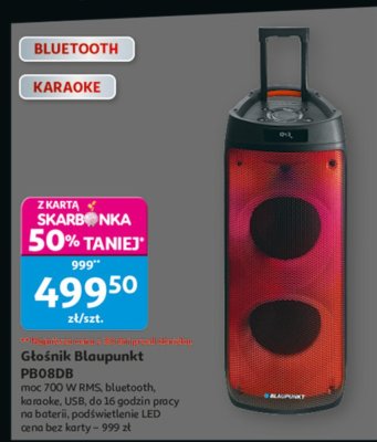 Głośnik Blaupunkt PB08DB promocja w Auchan
