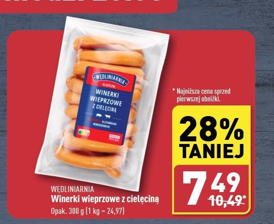 Winerki wieprzowe z cielęciną Wędliniarnia promocja