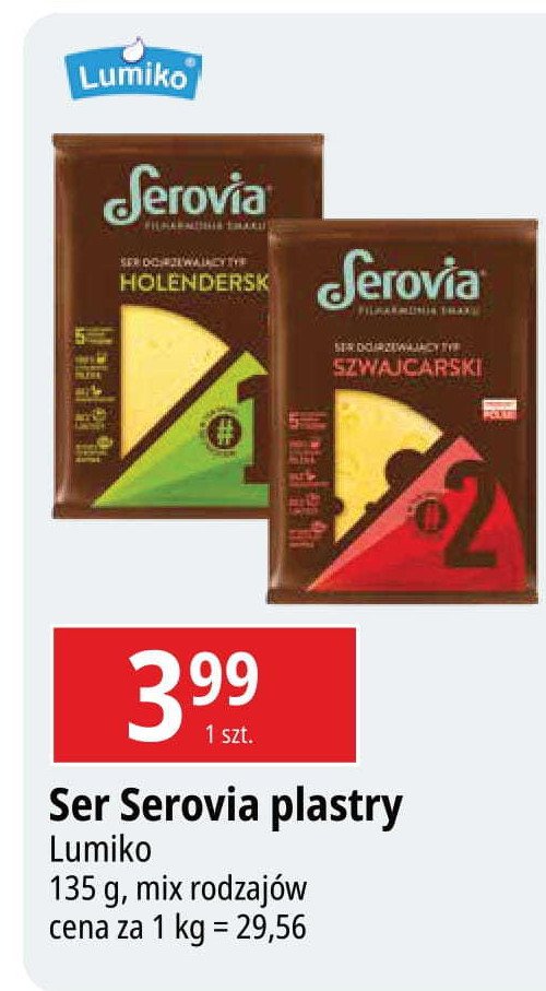 Ser typu holenderskiego Serovia promocja w Leclerc