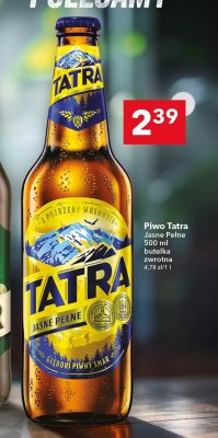 Piwo Tatra Jasne Pełne promocja w LEWIATAN