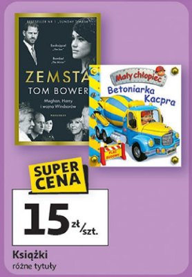 Książki różne tytuły Auchan promocja w Auchan