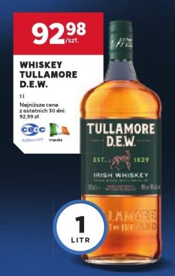 Whiskey Tullamore D.E.W. promocja w Stokrotka