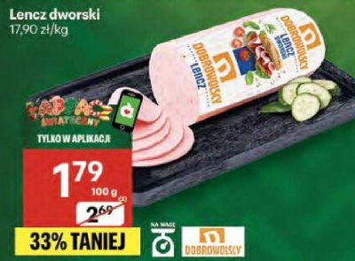 Lencz dworski promocja w Delikatesy Centrum