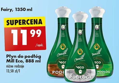 P艂yn uniwersalny do pod艂贸g Mill clean eco promocja
