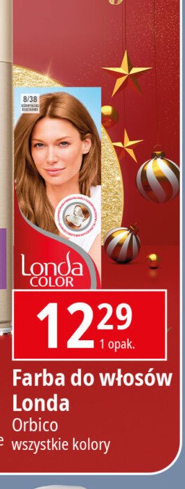 Farba do włosów 8/38 Londa color promocja w Leclerc