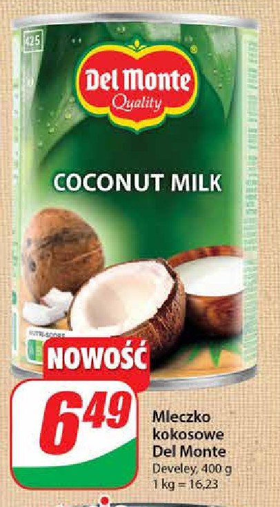Mleczko kokosowe Del monte promocja