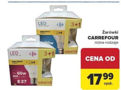 Żarówki LED CARREFOUR promocja w Carrefour
