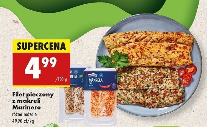 Makrela pieczona ze s艂odkim chilli Marinero promocja