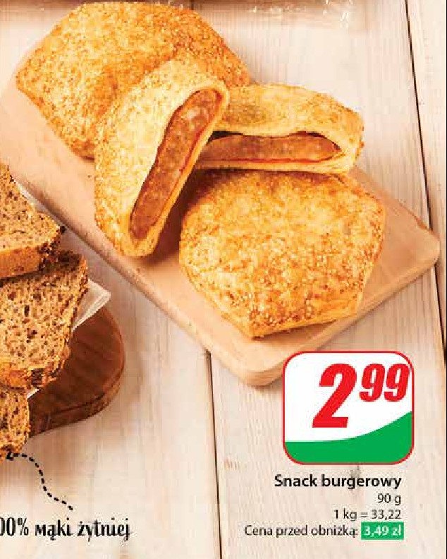 Snack burgerowy promocja