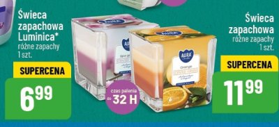 Świeca zapachowa różne zapachy promocja w POLOmarket