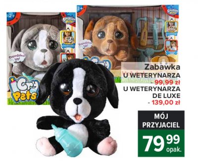 Maskotka cry pets u weterynarza deluxe Dante promocja