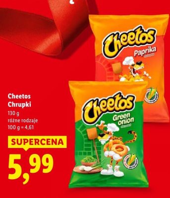 Chrupki różne rodzaje promocja w Lidl