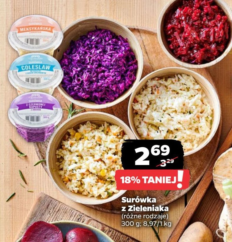 Surówka meksykańska Z ZIELENIAKA NETTO promocja