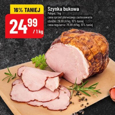 Szynka bukowa 1 kg promocja w POLOmarket