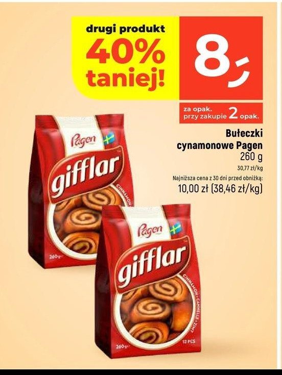 Bu艂eczki cynamonowe pagen promocja