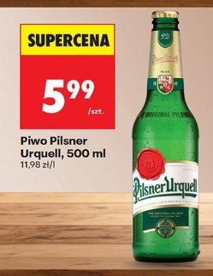 Piwo Pilsner Urquell 500 ml promocja w Biedronka