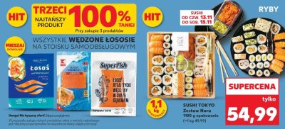 Sushi Tokyo Zestaw Nara 1100 g opakowanie promocja w Kaufland