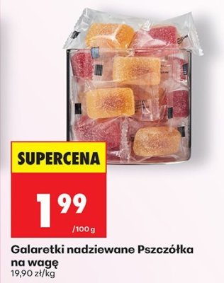 Galaretki nadziewane Pszczółka na wagę promocja w Biedronka