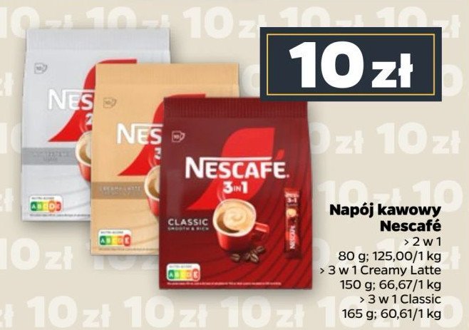 Kawa Nescafe 2in1 coffee + creamer promocja