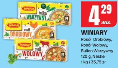 Rosół Wołowy Winiary promocja w Chorten